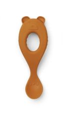 Дитяча навчальна ложка для годування LIEWOOD Mustard Bear