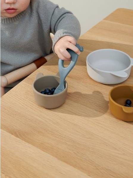 Дитяча силіконова ложка LIEWOOD Blue