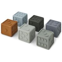 Дитячі силіконові кубики LIEWOOD 6 шт