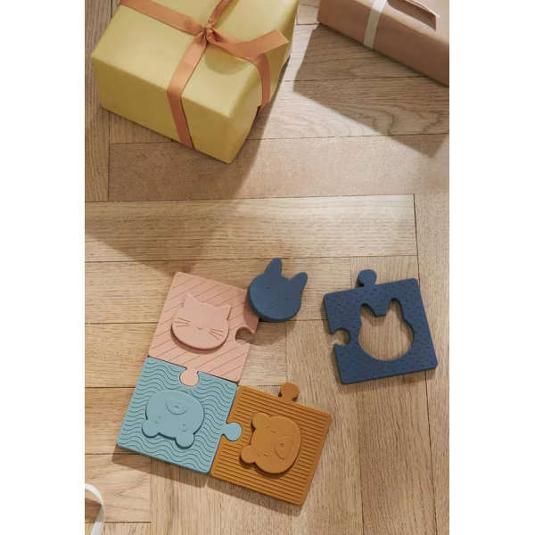 Дитячі силіконові пазли LIEWOOD Bodil Multi Mix