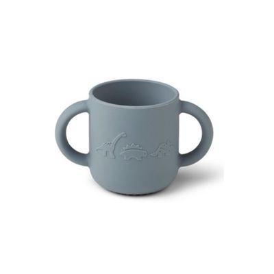 Силіконова чашка LIEWOOD Dino blue