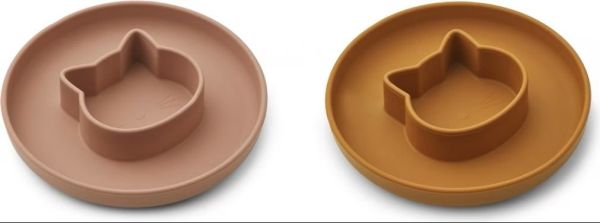 Набір силіконових мисок Liewood Gordon Rose Гірчична суміш