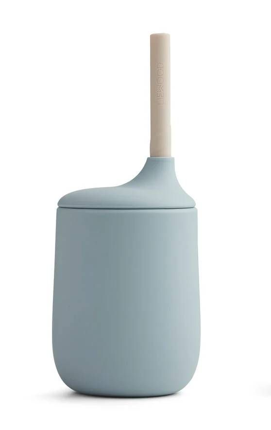 Дитяча чашка з трубочкою LIEWOOD Blue
