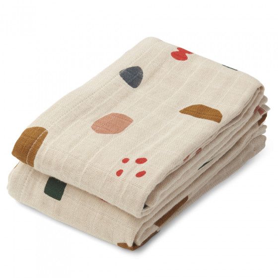 Дитяча муслінова пелюшка LIEWOOD Geometric foggy
