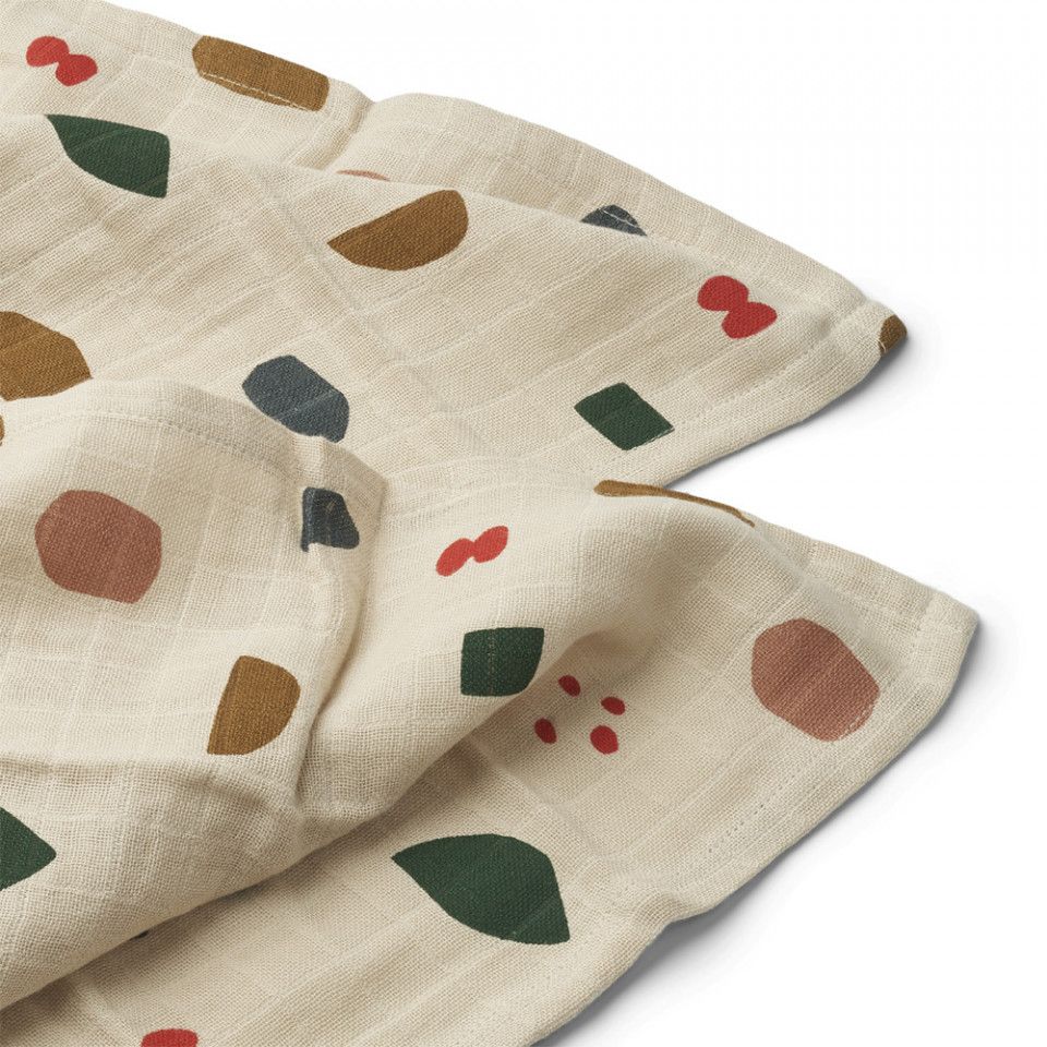 Дитяча муслінова пелюшка LIEWOOD Geometric foggy