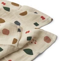 Дитяча муслінова пелюшка LIEWOOD Geometric foggy