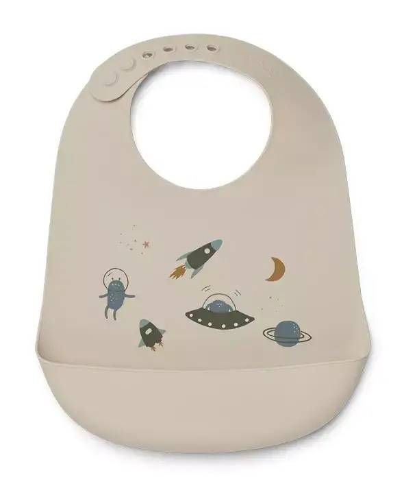 Дитячий нагрудник LIEWOOD Tilda Space Multi Mix