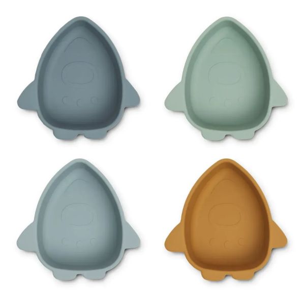 Набір силіконових мисок Liewood Iggy