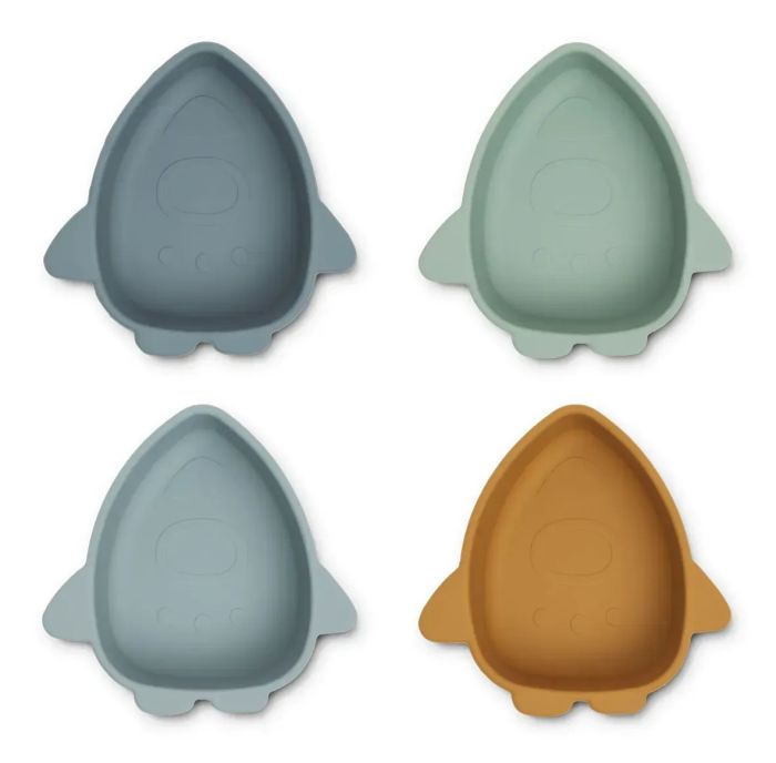 Набір силіконових мисок Liewood Iggy