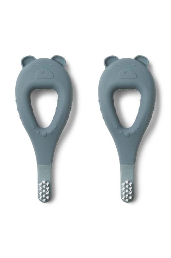 Набір зубних щіток LIEWOOD Whale Blue 2-packed