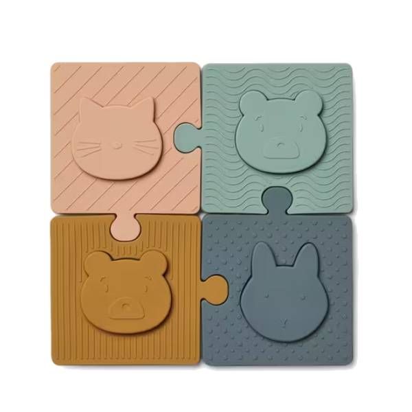 Дитячі силіконові пазли LIEWOOD Bodil Multi Mix