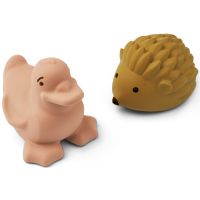 Іграшки у ванну Liewood.Henrik 2 pieces - Tuscany rose/golden caramel mix