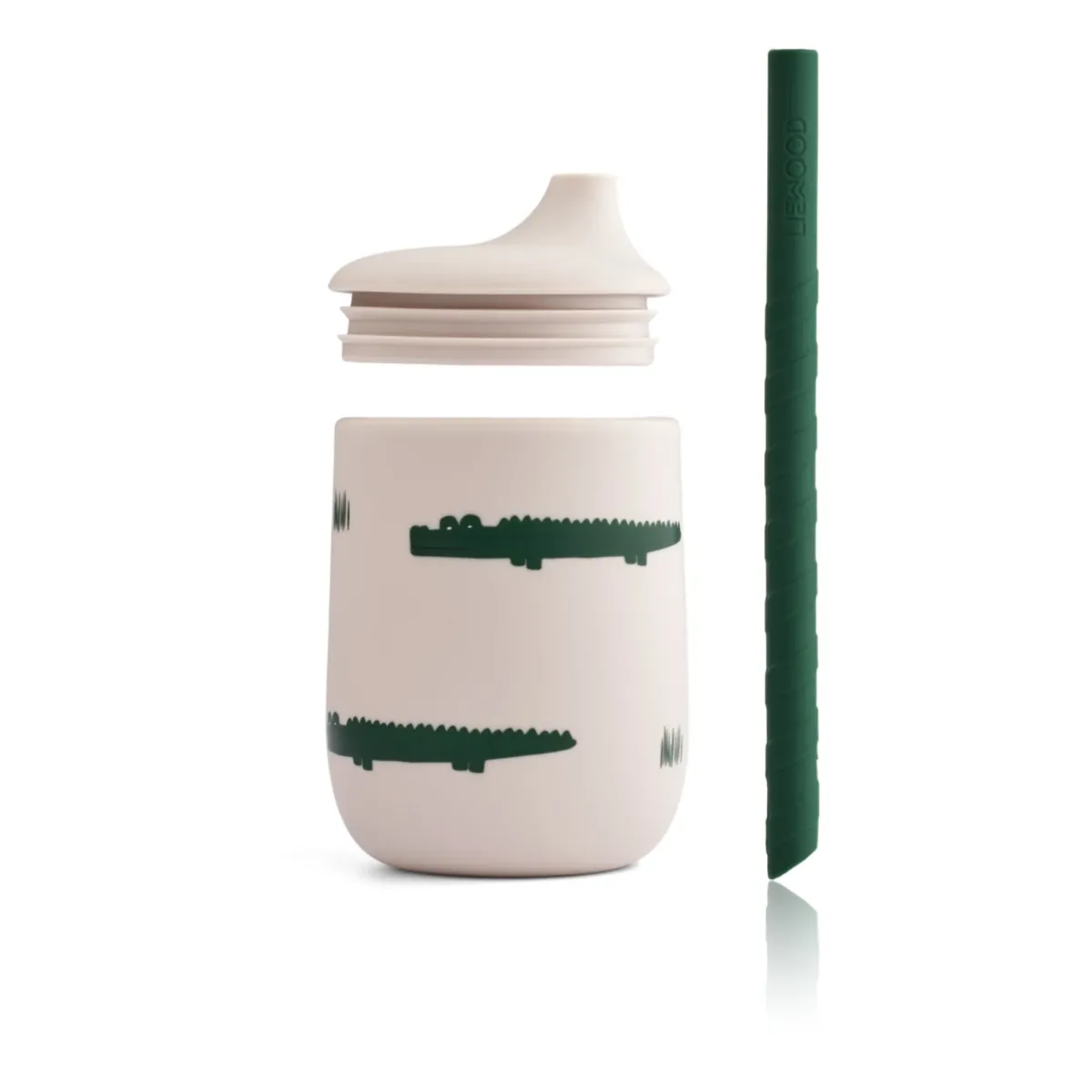 Дитяча чашка з трубочкою Ellis Crocodiles Liewood