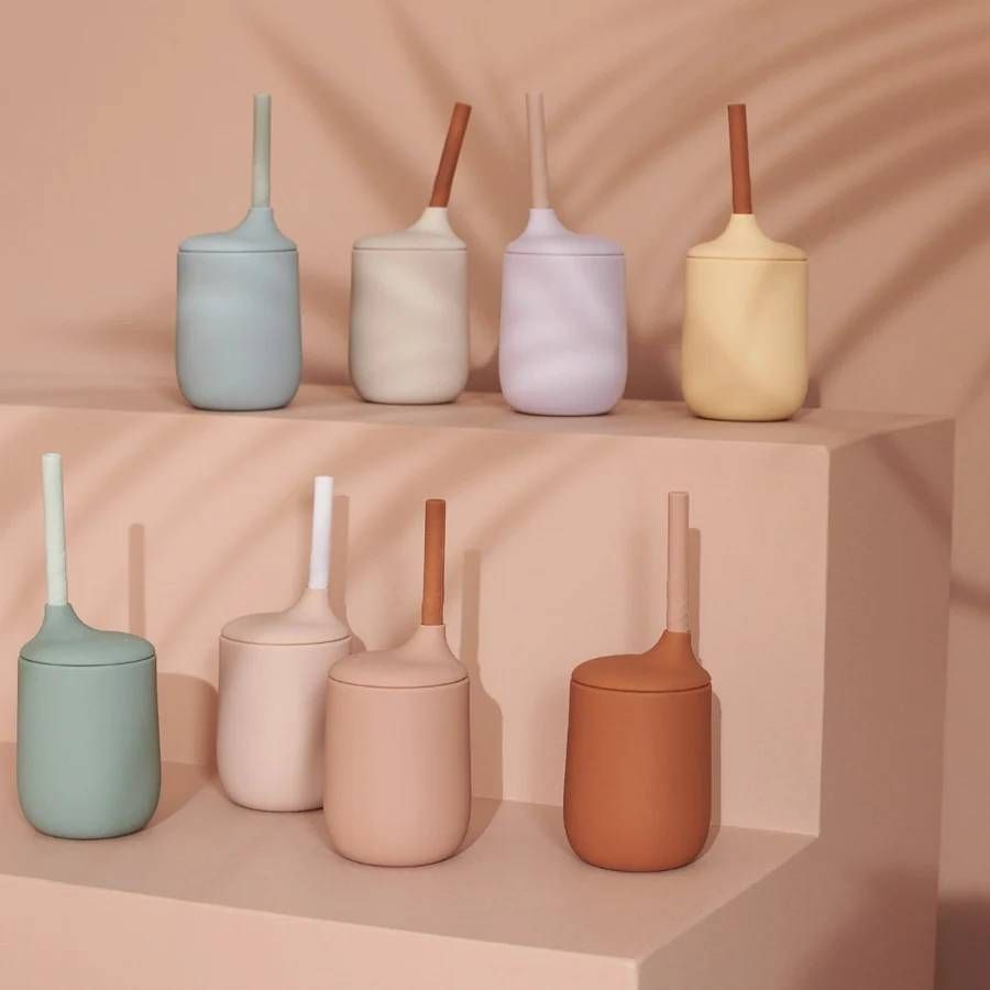 Дитяча чашка з трубочкою LIEWOOD Blue