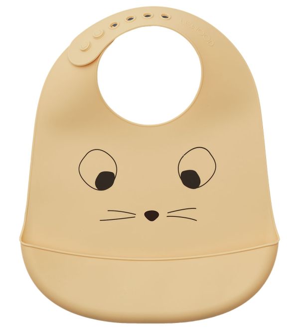 Дитячий слюнявчик LIEWOOD Tilda  Mouse Wheat Yell
