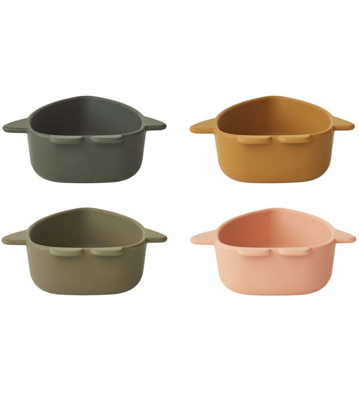 Миски Liewood - силіконові - 4 шт