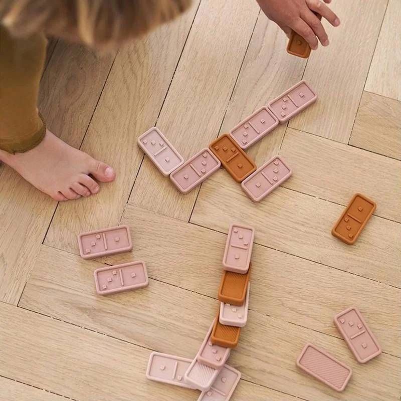 Дитяча гра силіконове доміно LIEWOOD Dodo 