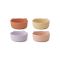 Набір силіконових мисок LIEWOOD Iggy Silicone Bowls 4 Pack - Light lavender multi mix