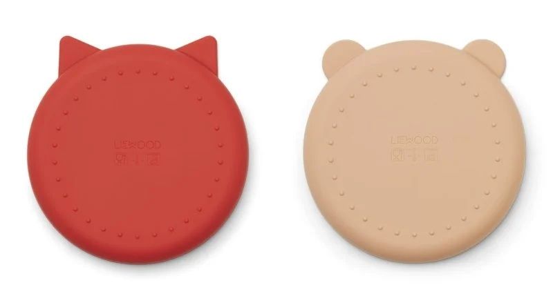 Дитячий набір тарілок Olivia Apple Red & Tuscany Rose