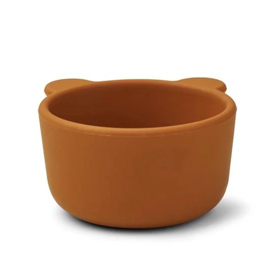 Дитяча миска Liewood Malene Mustard