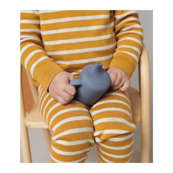 Дитяча силіконова чашка LIEWOOD Neil Blue Wave