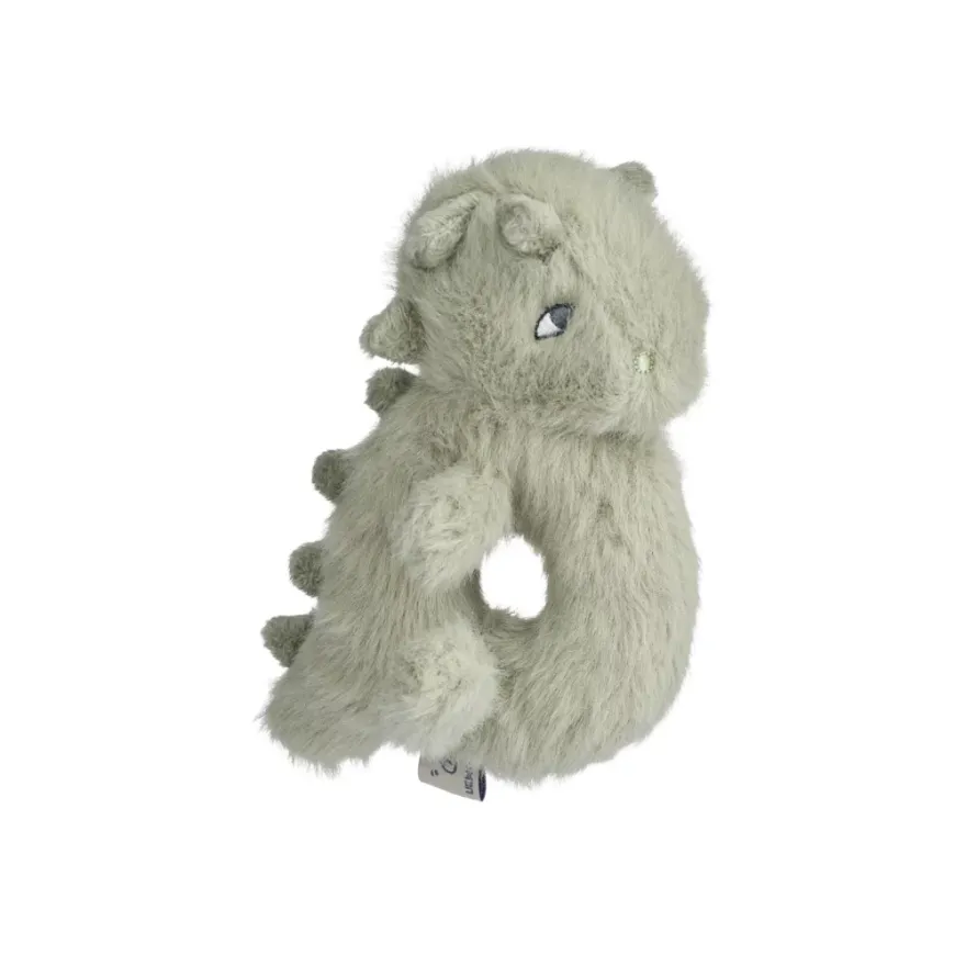 Дитяче брязкальце LIEWOOD PLUSH RATTLE ROMAIN CROCODILE FAUNE GREEN