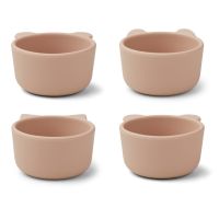 Набір мисок LIEWOOD MALENE BOWLS 4 PACK - ROSE