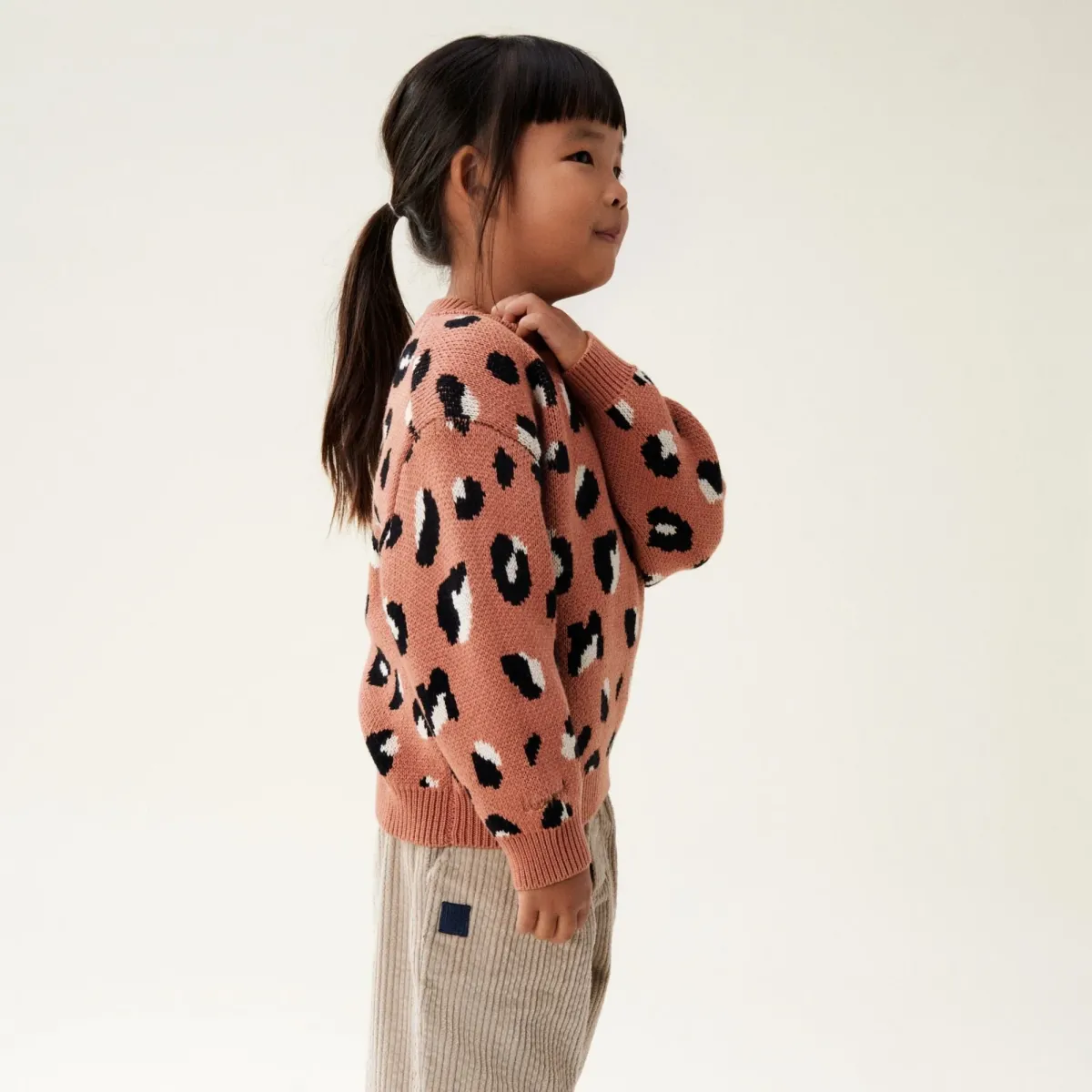 Вовняний дитячий светр Liewood 104 см Orlane Intarsia Knit Jumper