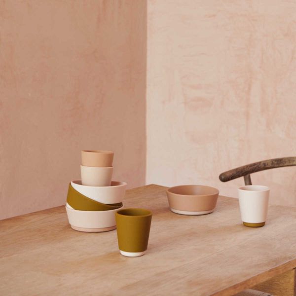 Набір силіконових чашок LIEWOOD Oat/sandy mix