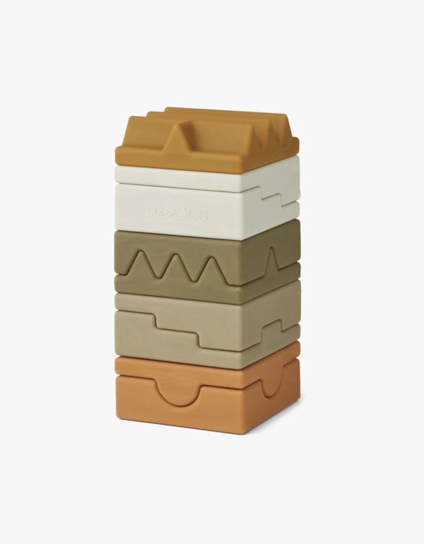 силіконова пірамідка-вежа Liewood Morgan