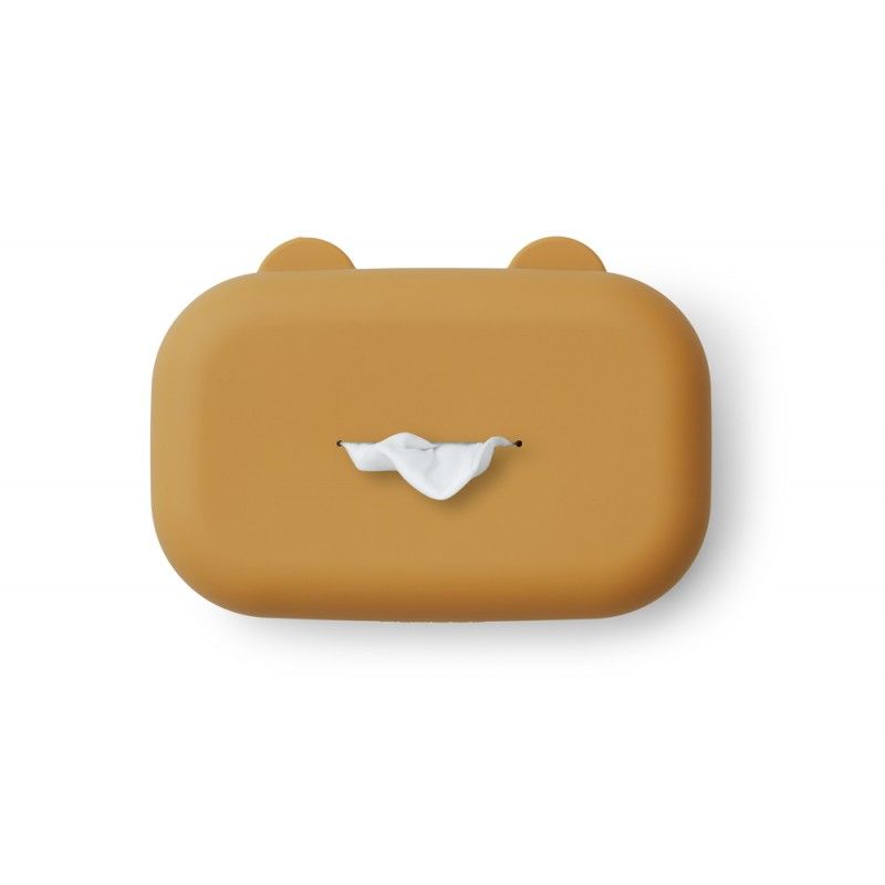 Чохол для вологих серветок Liewood Emi - гірчичний