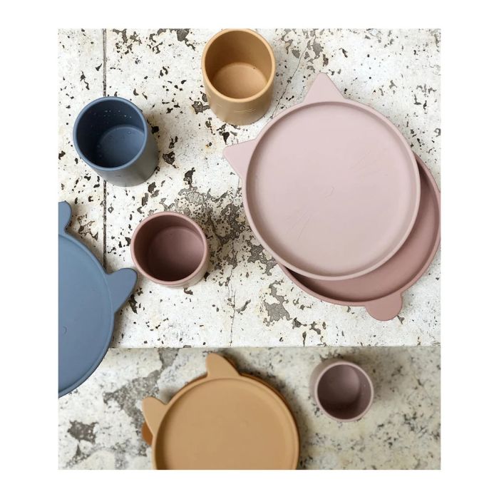 Дитячі силіконові чашки LIEWOOD 2 шт Rose mix