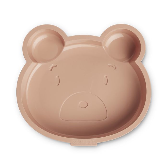 Силіконова форма для випічки  LIEWOOD Amory "Mr. Bear tuscan rose", Ш25 см