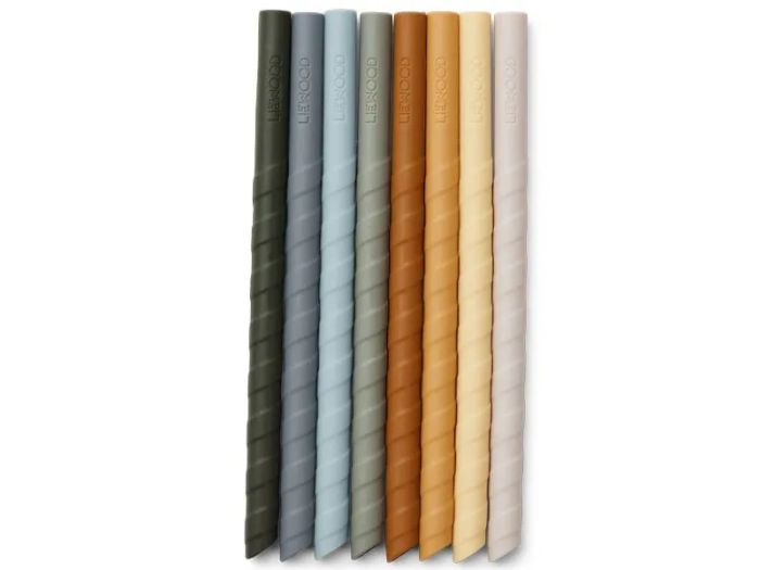 Набір соломинок LIEWOOD ZOE синій мультимікс