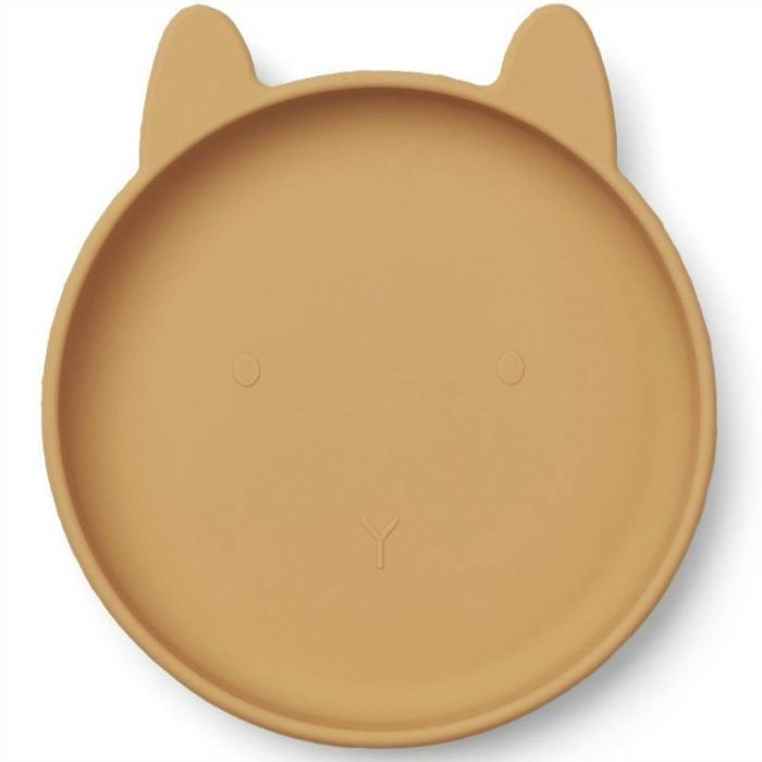Дитяча тарілка LIEWOOD Rabbit Olivia Yellow Mix