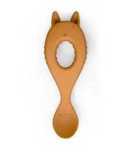 Дитяча навчальна ложка LIEWOOD Mustard Rabbit