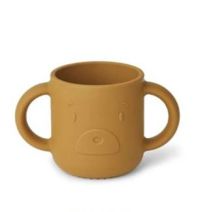 Дитяча чашка з ручками LIEWOOD Mustard Bear