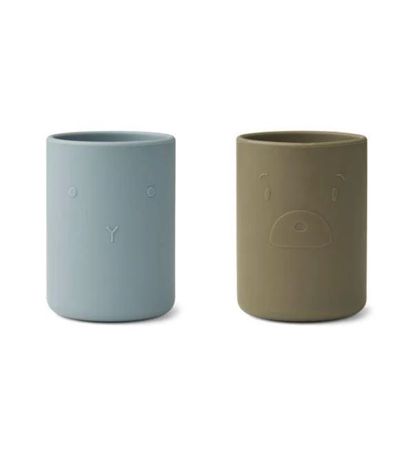 Чашки Liewood - упаковка з 2 шт Ethan silicone cup 2-Pack