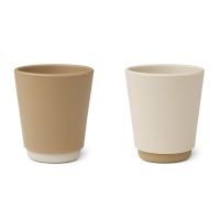 Набір силіконових чашок LIEWOOD Oat/sandy mix