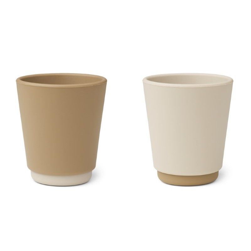 Набір силіконових чашок LIEWOOD Oat/sandy mix