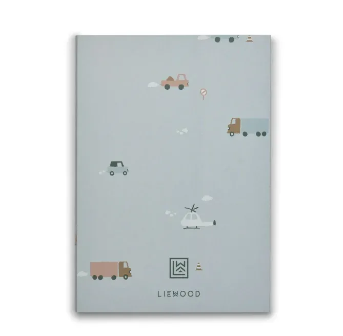 Дитячий Блокнот LIEWOOD Sidney Vehicles Mix