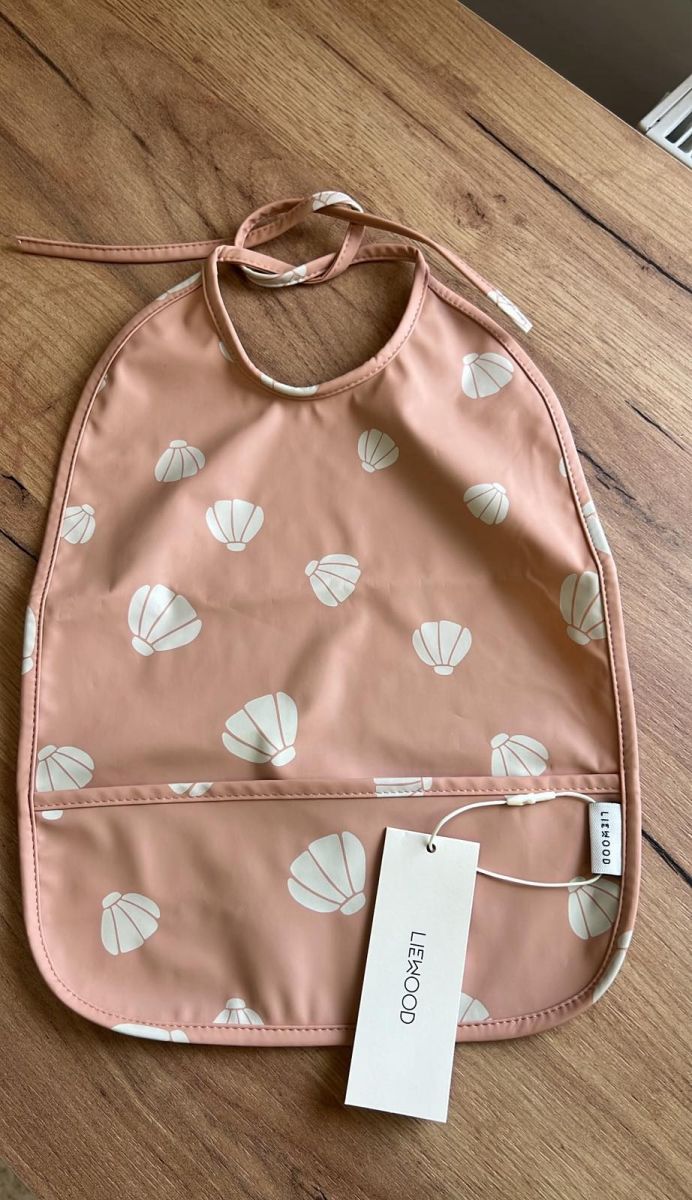 Дитячий нагрудник LIEWOOD Shell Pale Tuscany