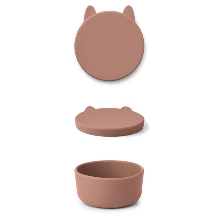 Дитячий силіконовий набір для снеків Corgan Snack Box